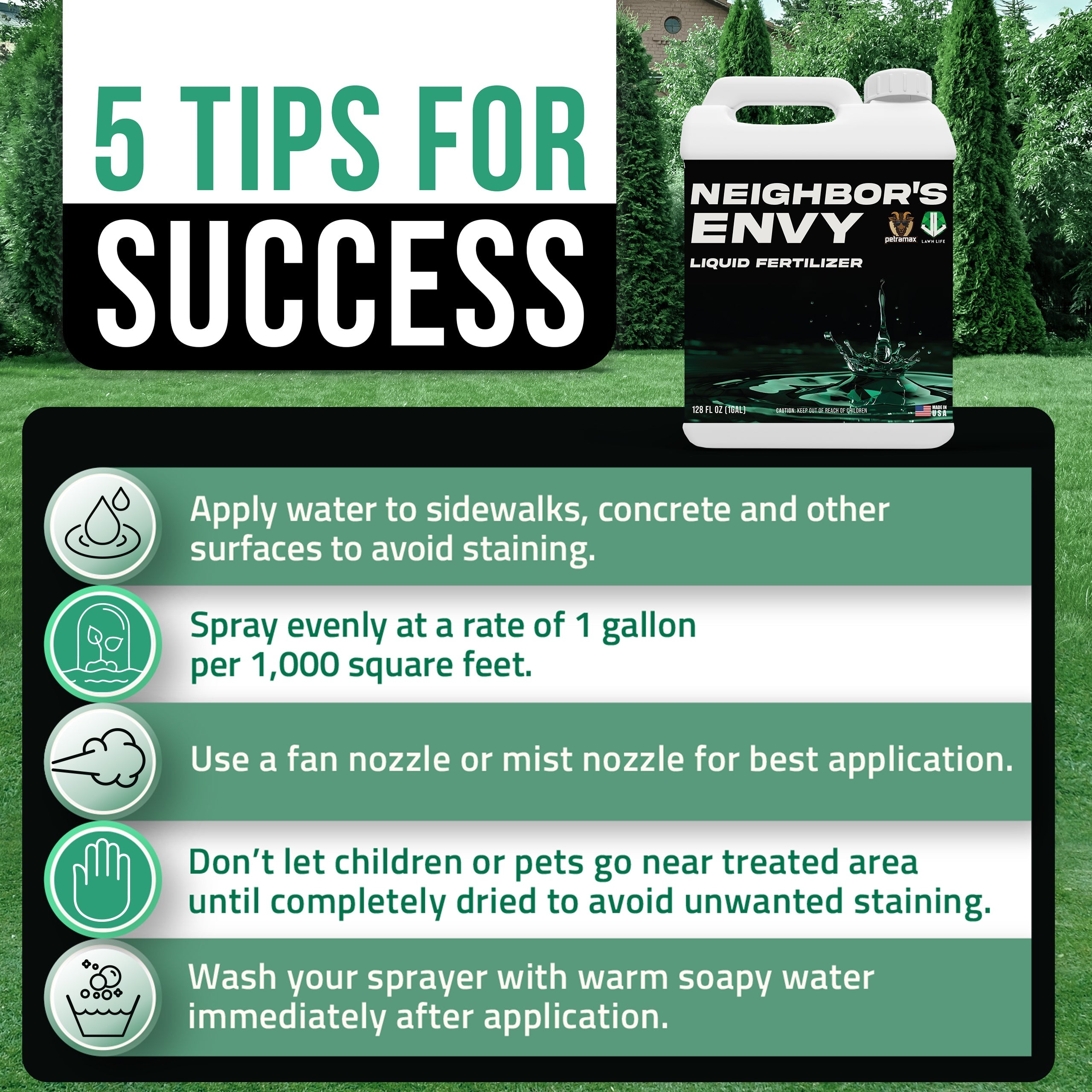 Neighbor's Envy Liquid Fertilizer