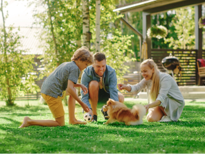 SAFE FOR LAWNS & FAMILIES
