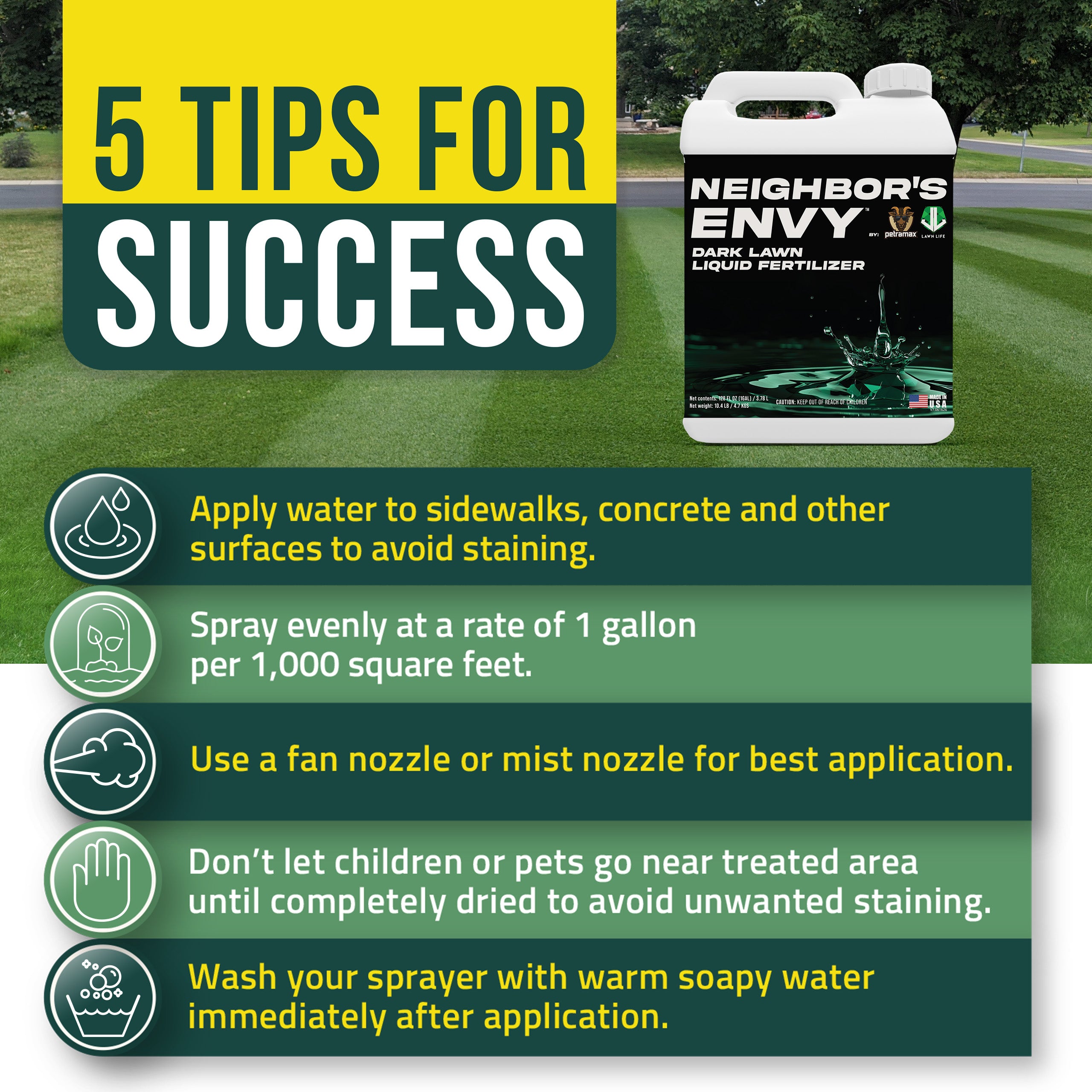 Neighbor's Envy Liquid Fertilizer