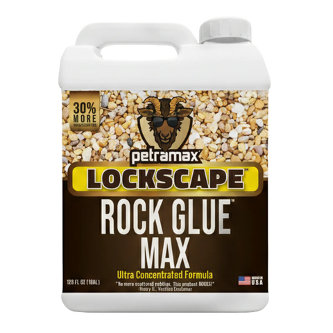 PetraMax Lockscape Rock Glue Max concentrated one-gallon bottle