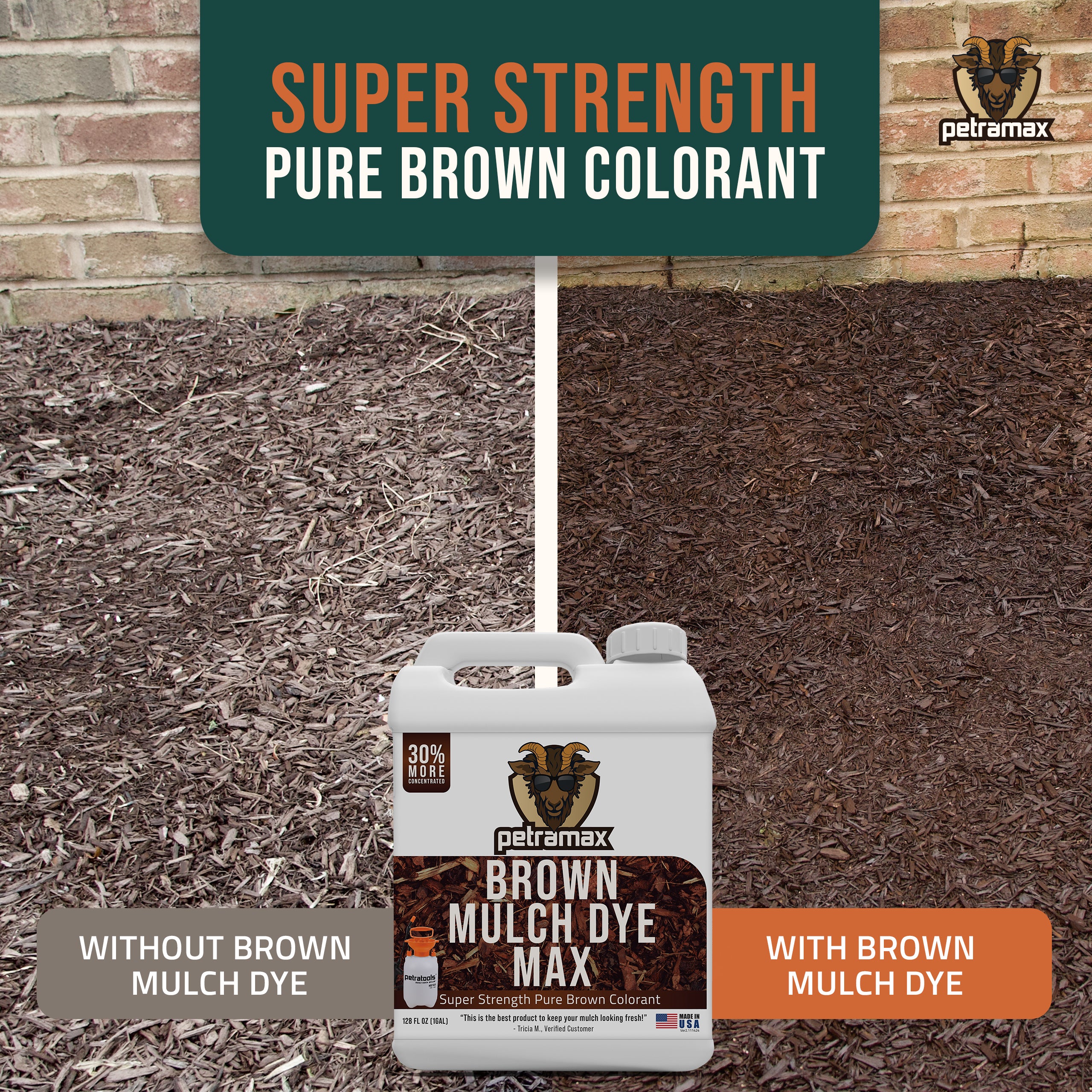 Brown Mulch Dye