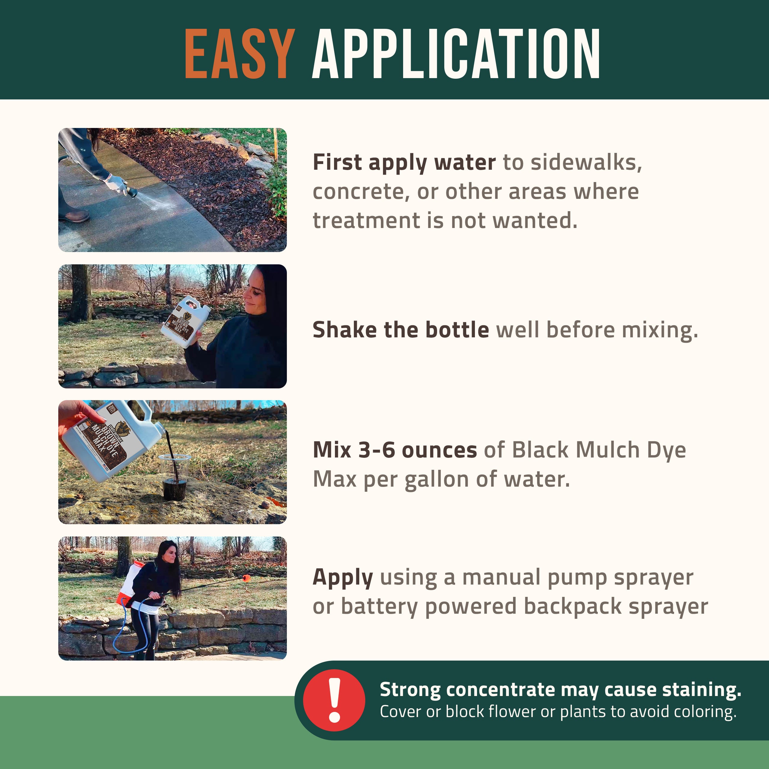Brown Mulch Dye