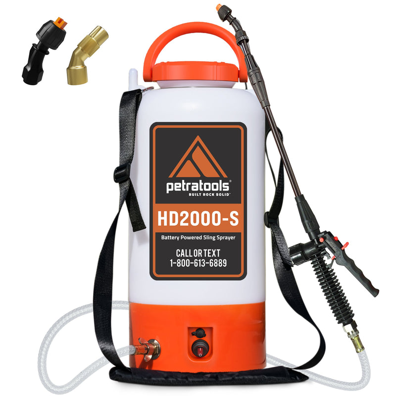 PetraTools 2 Gallon Battery Sprayer - HD2000-S
