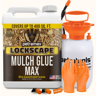 Mulch Glue Max 400 Sq.ft Coverage Kit