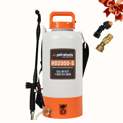 Free 2 GALLON BATTERY SPRAYER