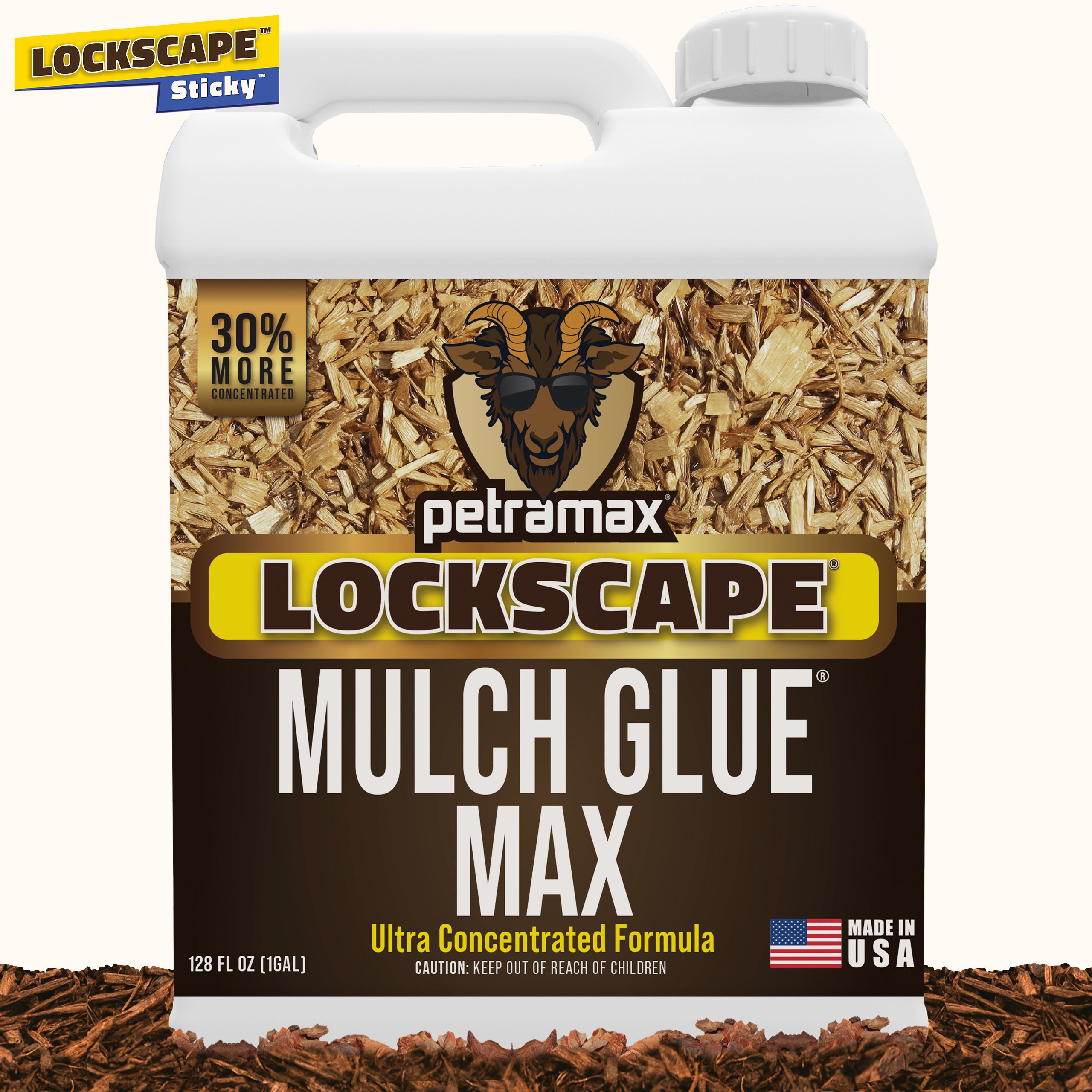 Mulch Glue Max - 3 Gallons + 1 Free Gallon